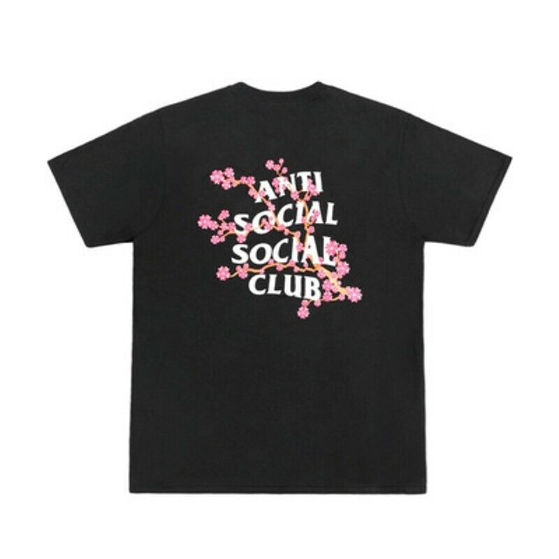 Anti Social Social Club Cherry Blossoms T-shirt Black