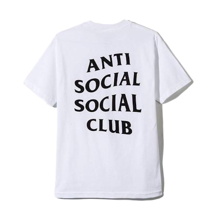 Pre-owned Anti Social Social Club Cigarette Tee White
