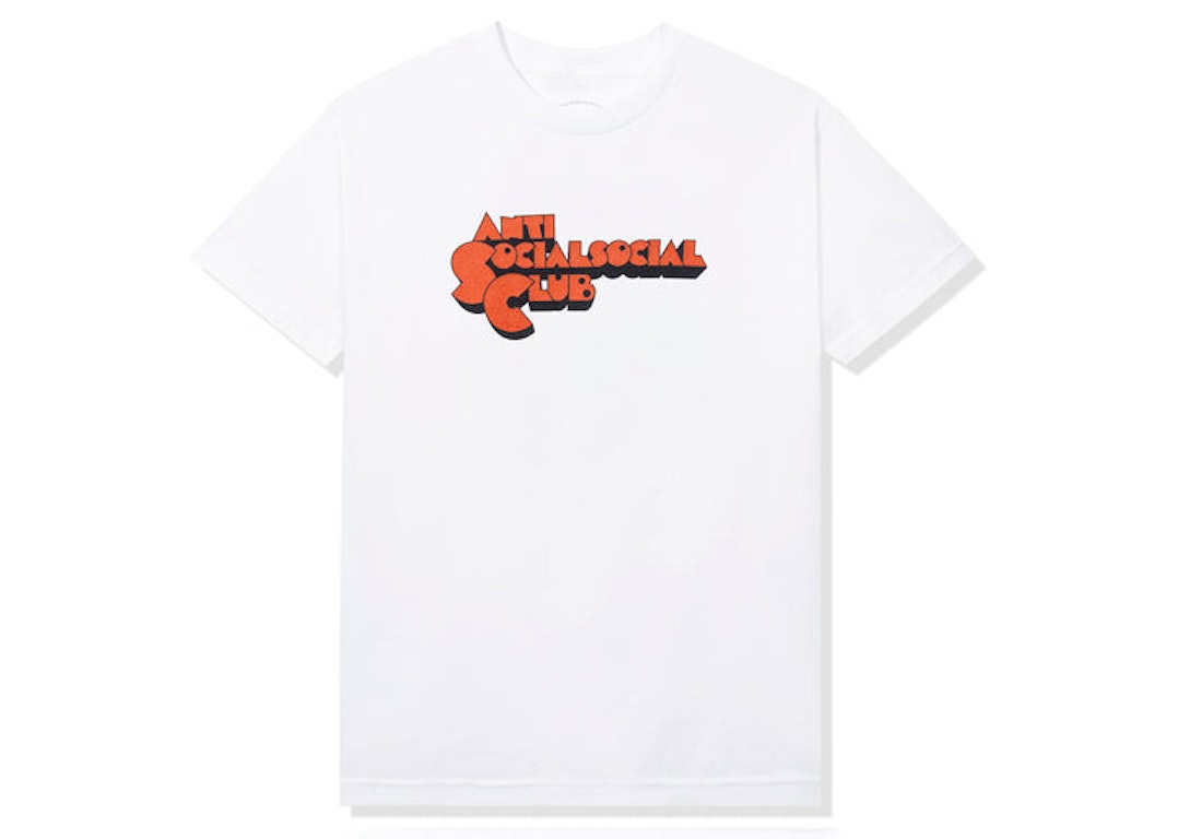 Pre-owned Anti Social Social Club Clamps Tee White