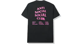 Anti Social Social Club Club Med Tee Black