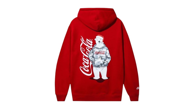 Anti Social Social Club Coca-Cola PB Hoodie Red Men's SS25 US