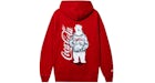 Anti Social Social Club Sudadera con capucha Coca-Cola PB Rojo