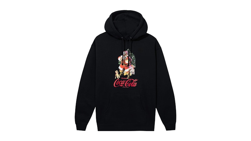 パーカー・フーディ [ANTI SOCIAL SOCIAL CLUB] COCA-COLA SANTA HOODIE Anti Social Social Club Coca-Cola Santa Social Hoodie Black