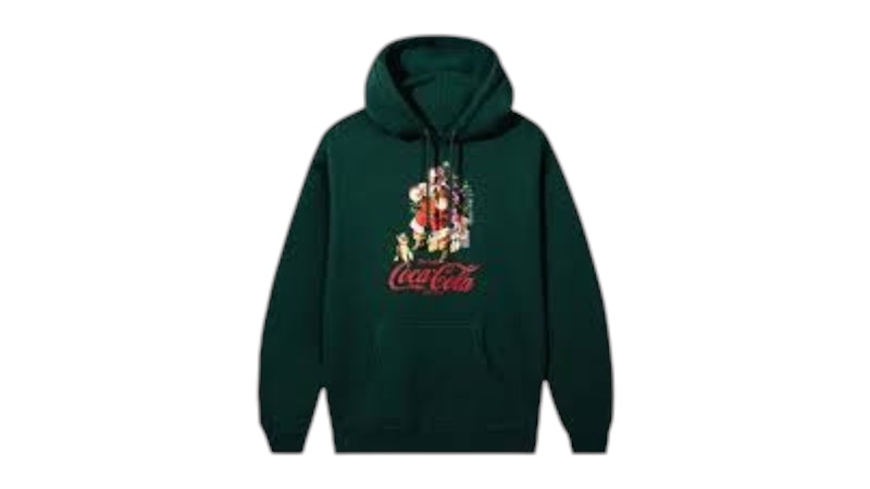 パーカー・フーディ [ANTI SOCIAL SOCIAL CLUB] COCA-COLA SANTA HOODIE Anti Social Social Club Coca-Cola Santa Social Hoodie Green