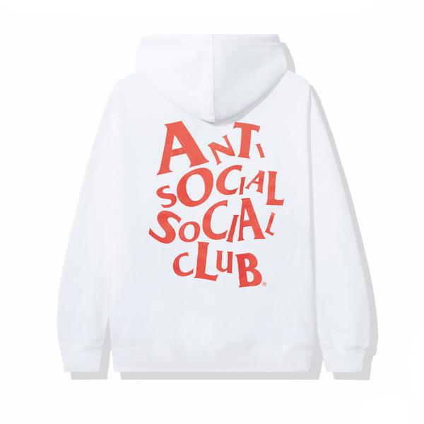 Anti social 2025 club hoodie white