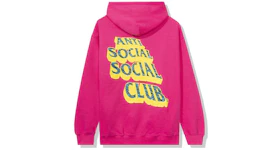 Anti Social Social Club Costumes Hoodie Hot Pink