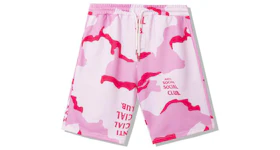Anti Social Social Club Cotton Candy Shorts Pink Camo