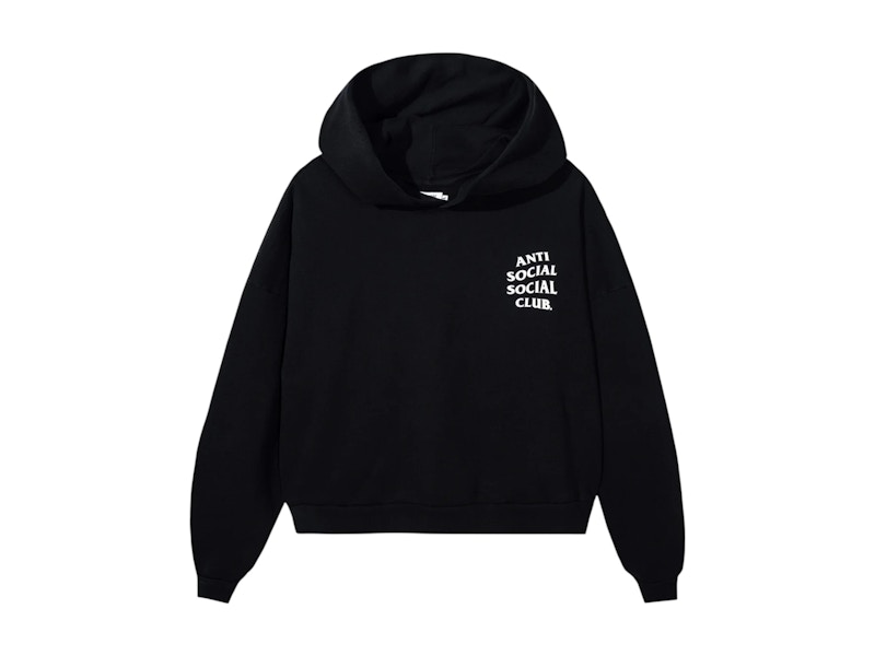 送料無料 日本 Anti Social Social Club Cozy Oversized Hoodie Black メンズ ジャケット・アウター