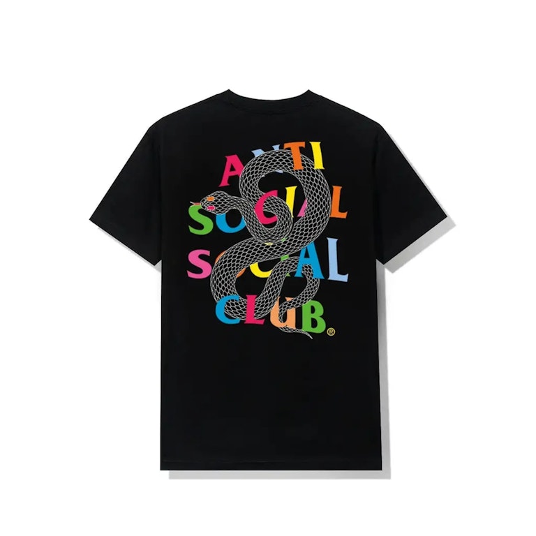 Pre-owned Anti Social Social Club Crawling T-shirt Black