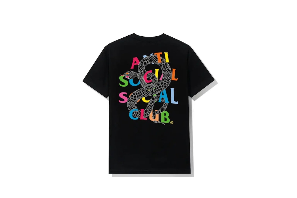 Pre-owned Anti Social Social Club Crawling T-shirt Black