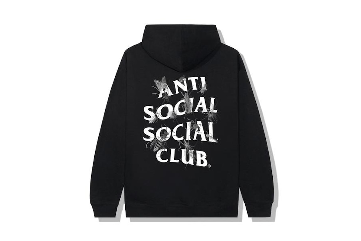 Pre-owned Anti Social Social Club Creep Hoodie Black