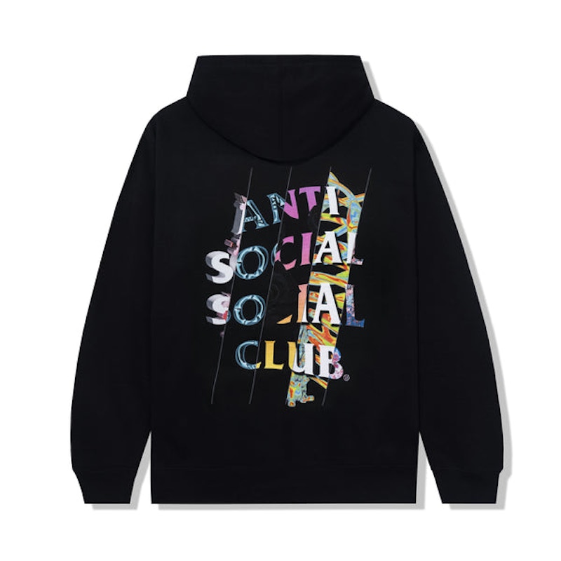 Anti Social Social Club Dissociative Hoodie Black Men s FW22 US