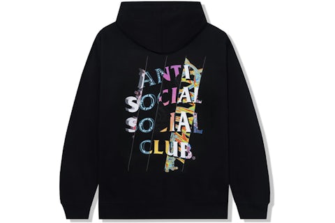 Anti Social Social Club Dissociative Hoodie Black Men's FW22 US