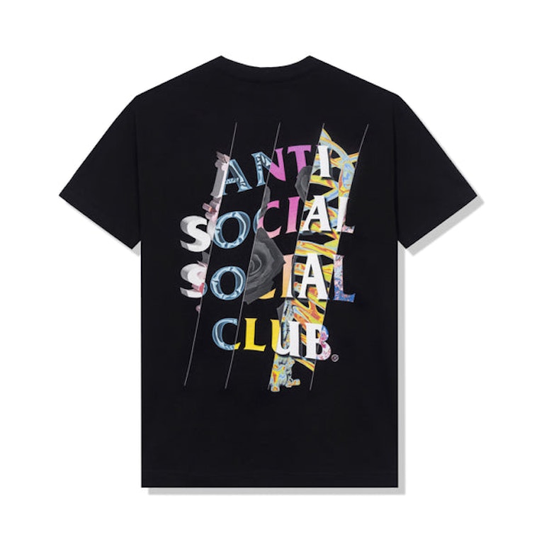 Pre-owned Anti Social Social Club Dissociative T-shirt Black