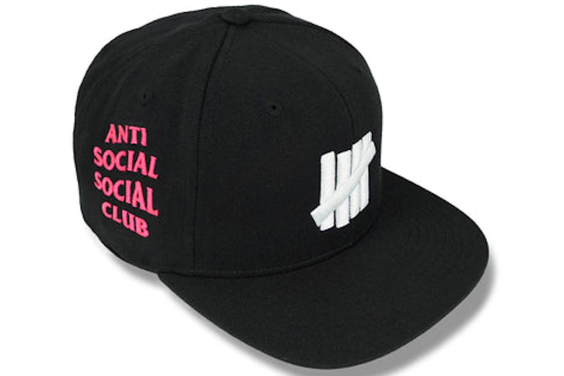Pre-owned Anti Social Social Club Dot Come Cap Black