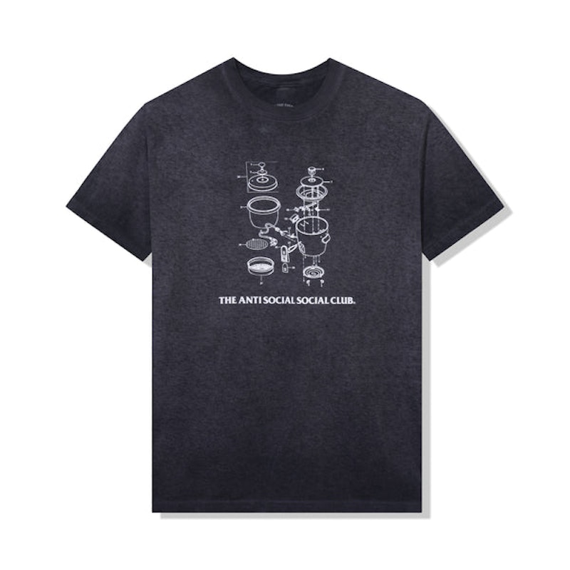 Anti Social Social Club Dying On the Gram Mineral Wash T shirt