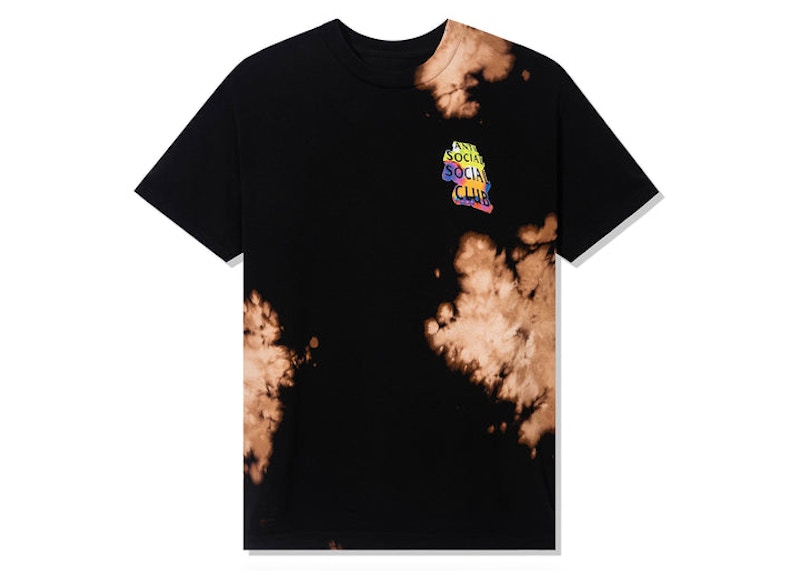 anti social tie dye shirt
