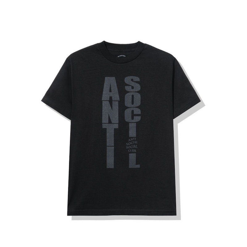 Pre-owned Anti Social Club Men's Everything You Want Tee Shirt In Black