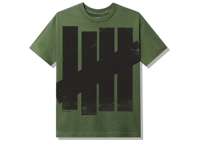 Anti Social Social Club Excessive T-shirt Army Green Men's - SS22 - US