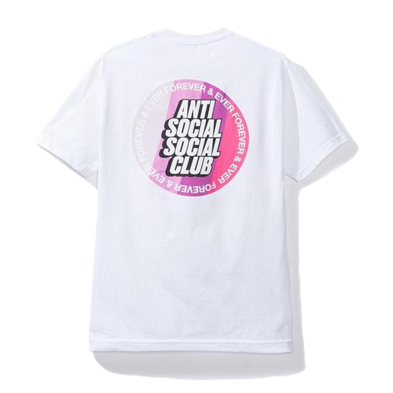 Anti Social Social Club Forever and Ever Circle Logo Tee White