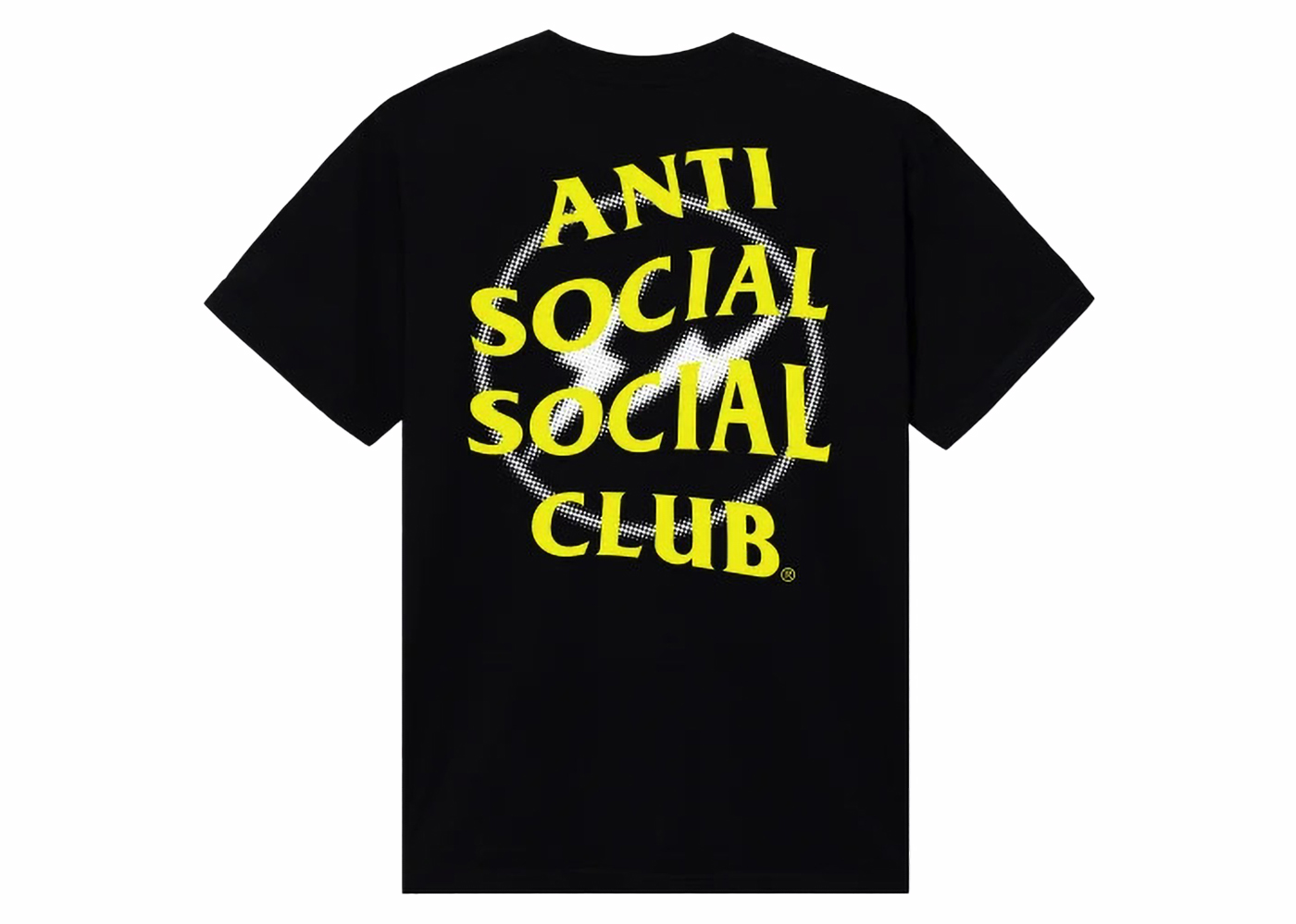 Anti Social Social Club Fragment Half Tone Tee Black/Yellow メンズ ...