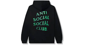 Anti Social Social Club Glitch Hoodie Black