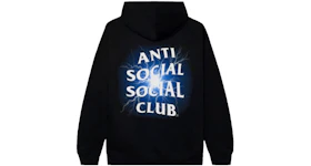 Anti Social Social Club Glow In The Dark Pain Hoodie Black/Blue