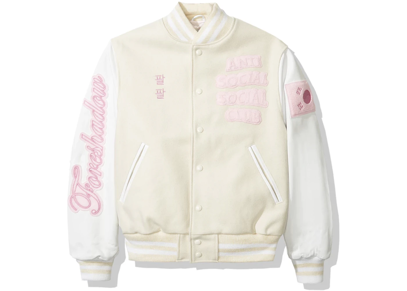 Anti social social club baseball jacket outlet