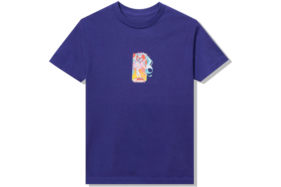 Anti Social Social Club Good Smile Racing Hatsune Miku T-shirt Purple