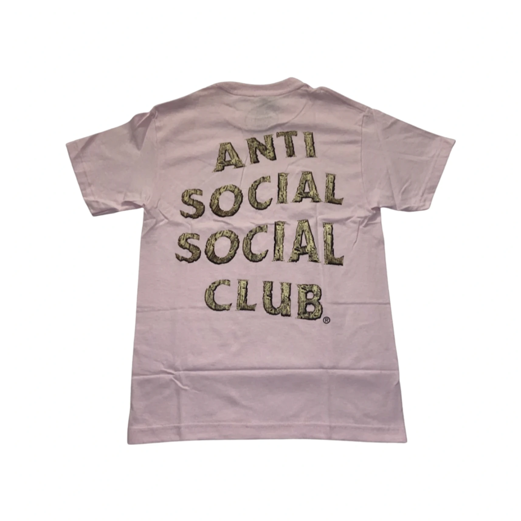 Anti Social Social Club Good Wood T-shirt Pink - SS21 - US