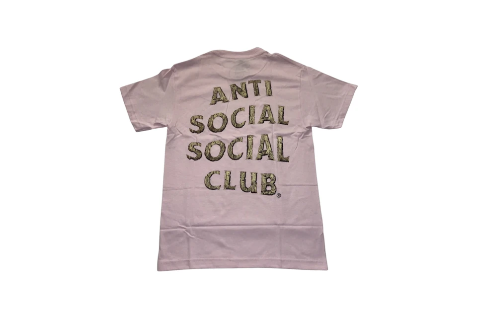 Anti Social Social Club Good Wood T-shirt Pink