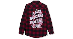 Anti Social Social Club Happiest Place On Earth Flannel Red