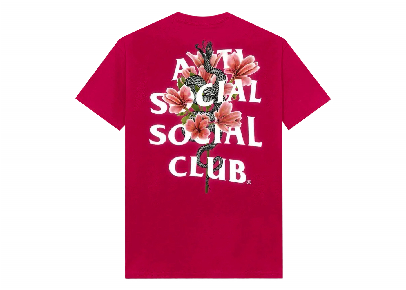 Anti Social Social Club Hokkaido 3M Tee Pink Men's - SS24 - US