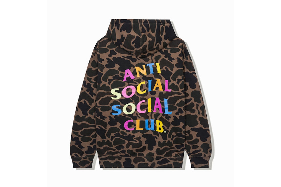 Pre-owned Anti Social Social Club :) * :( Hoodie Cheetah