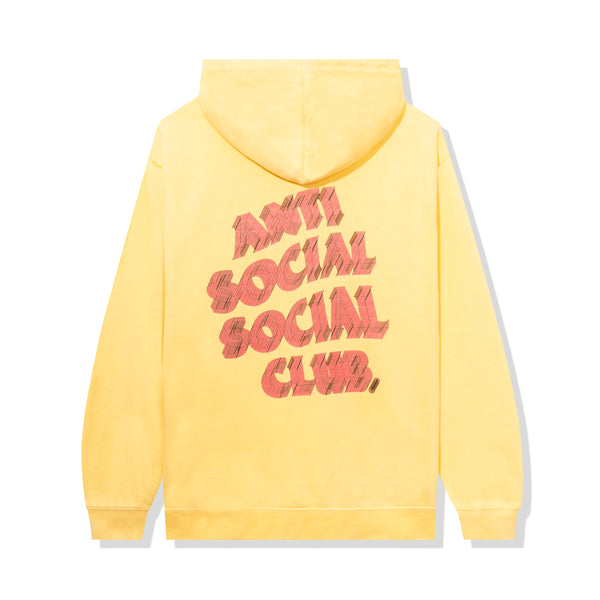 Anti Social Social Club How Deep Hoodie Yellow Men's - SS22 - US