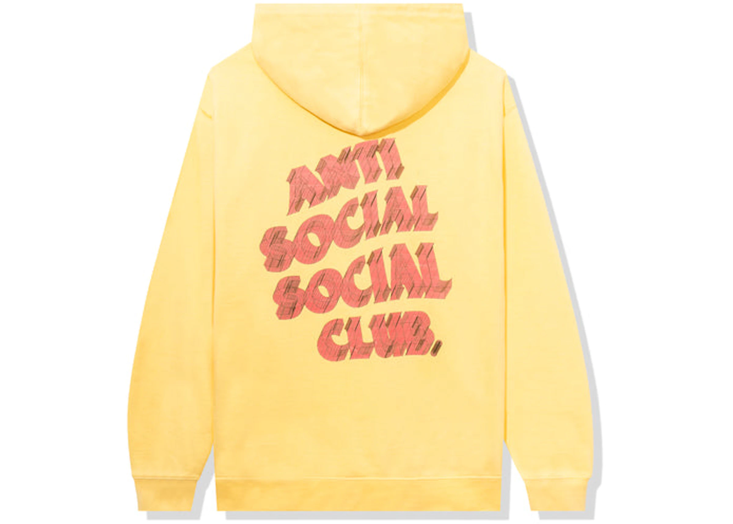 Anti Social Social Club How Deep Hoodie Yellow - SS22 - US