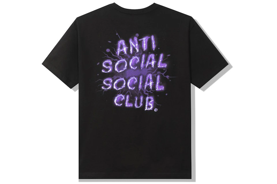 Anti Social Social Club I SEE Tee Black/Purple