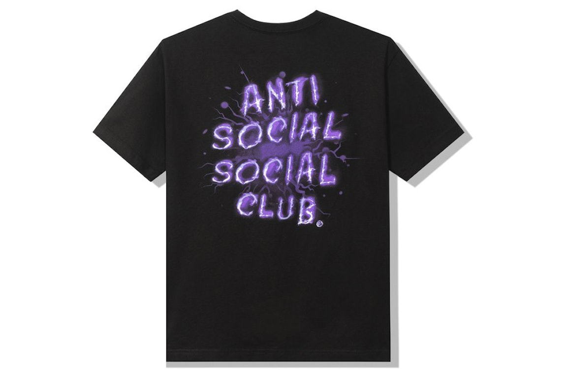 Pre-owned Anti Social Social Club I See Tee Black/purple