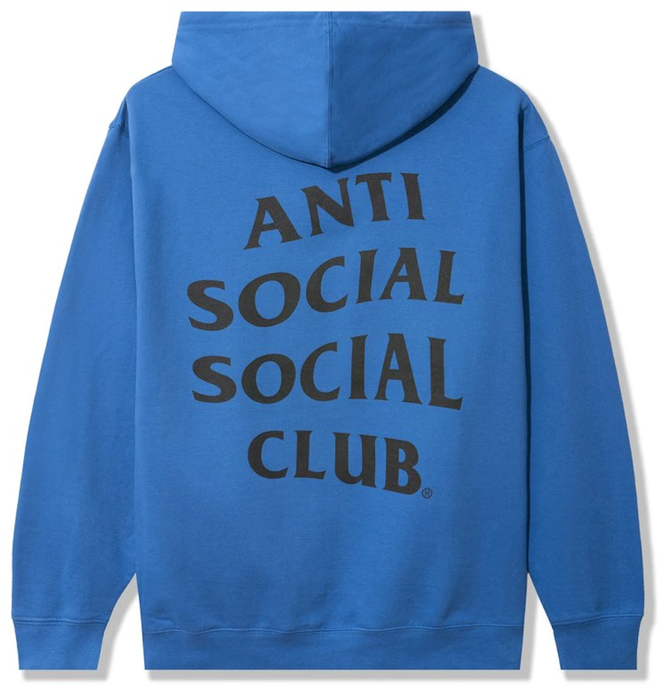 Anti Social Social Club IG Hoodie Blue Men's - SS21 - US
