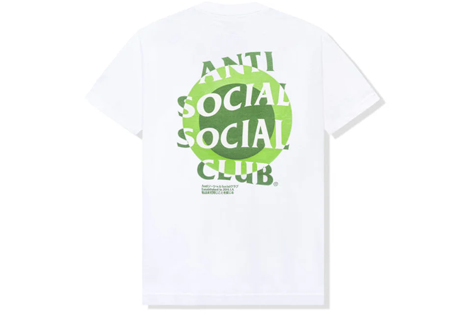 Anti Social Social Club Impatient T-shirt White Men's - FW22 - US