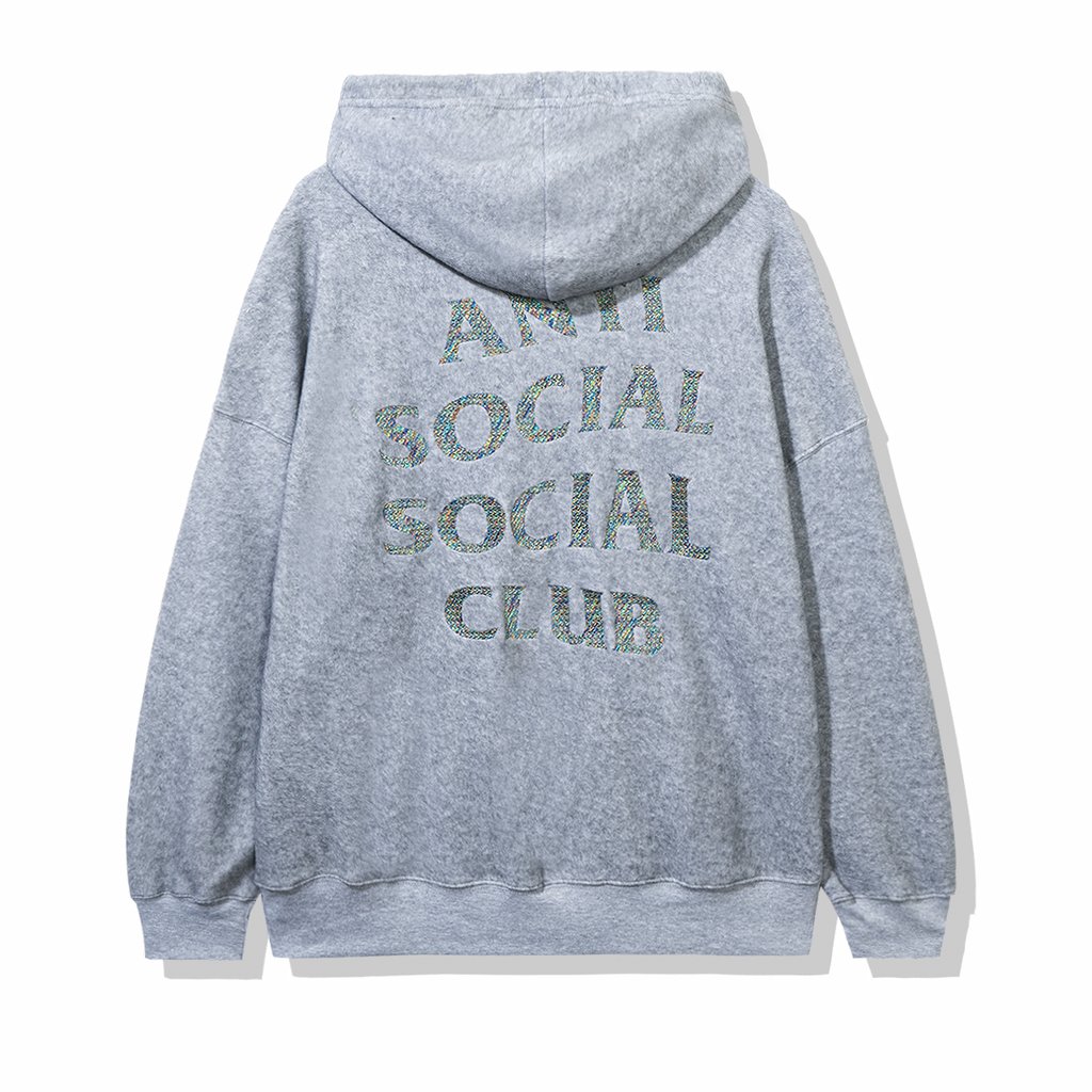 Anti Social Social Club Inside Of Me Hoodie Grey