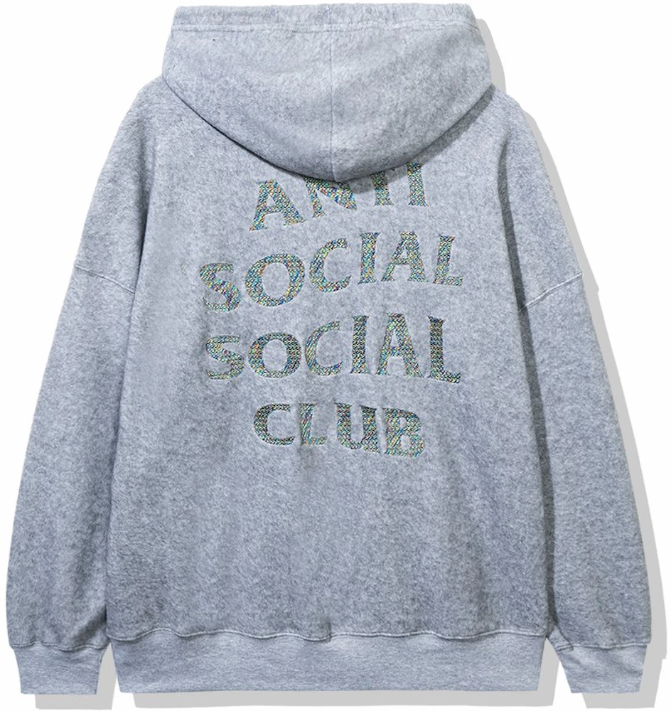 Anti Social Social Club Inside Of Me Hoodie Grey Men's - SS20 - US