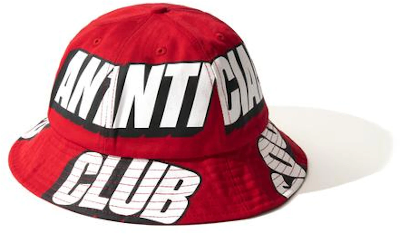 Anti Social Social Club Interest Los Bucket Cap Red - SS21 - US