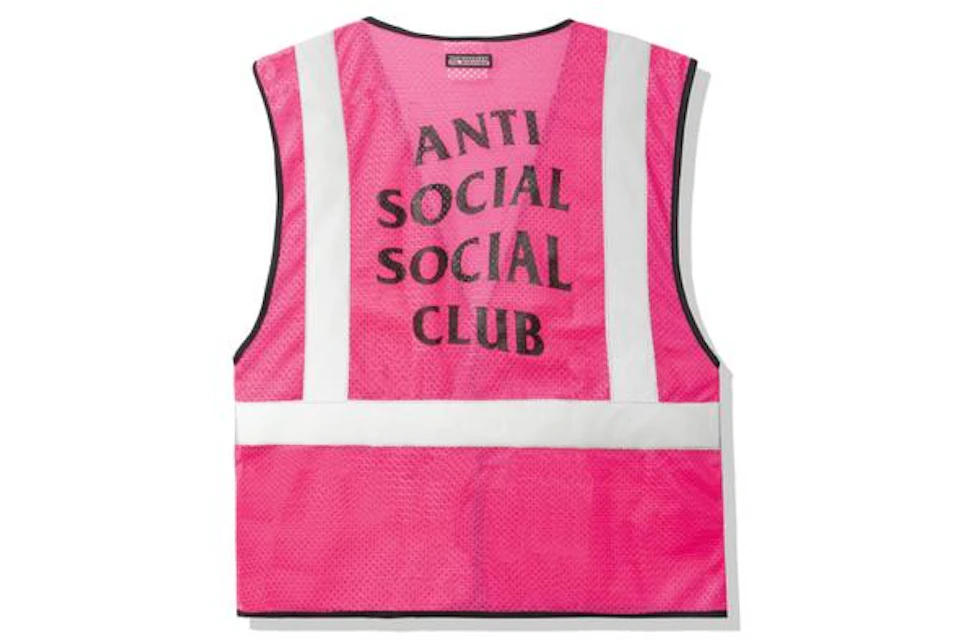 Anti Social Social Club Jackhammer Vest Pink