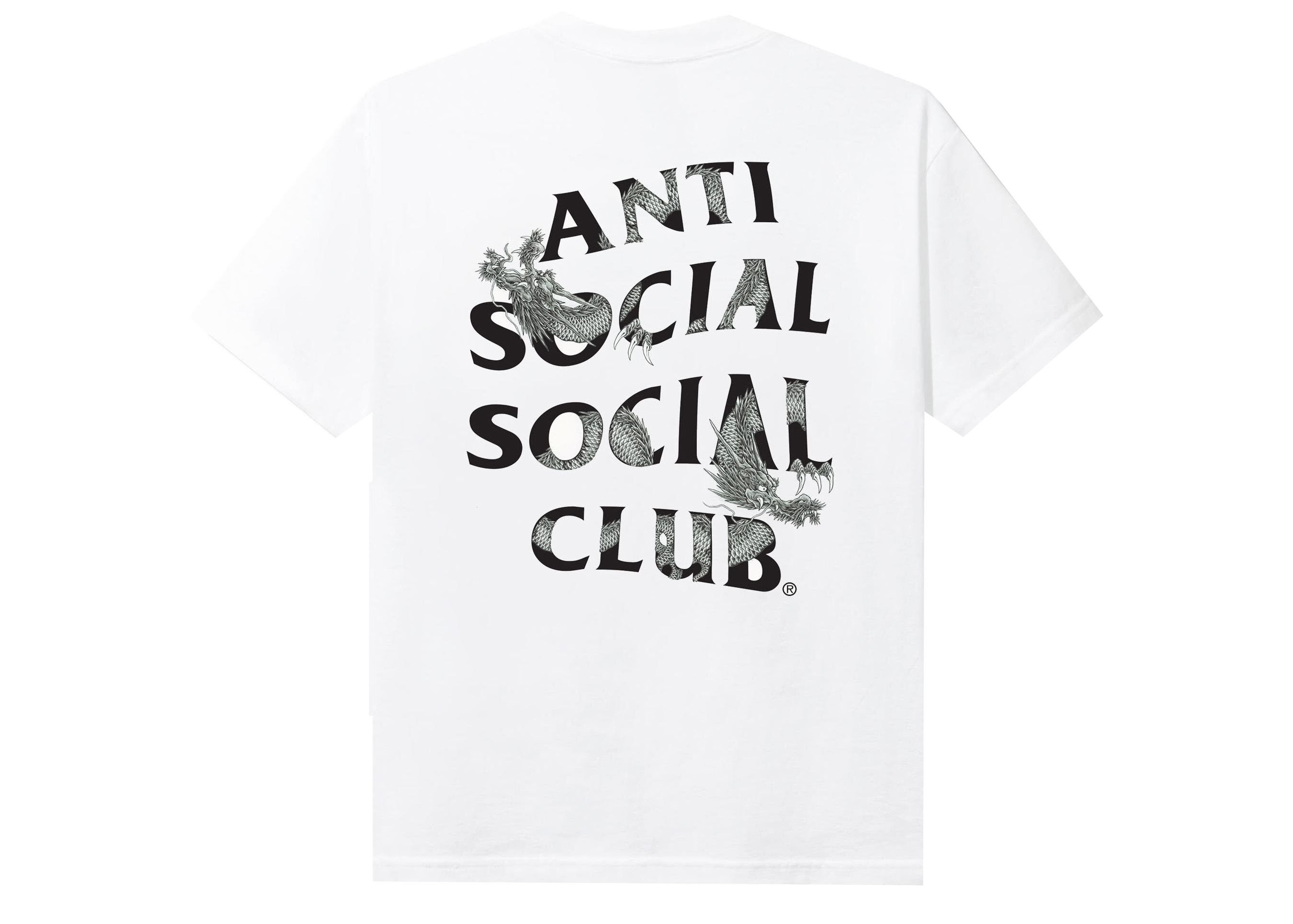 Anti Social Social Club Japan Exclusive Tatz Tee White Men's