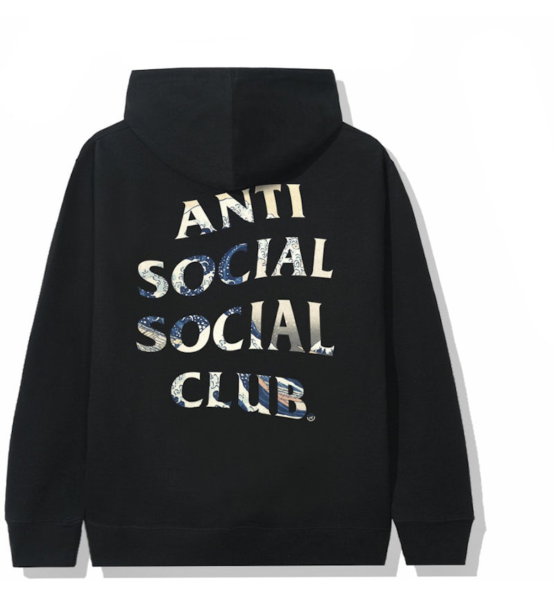Anti Social Social Club Japan Only 4 Car Pile Up Tonkotsu Logo Hoodie Black Men s FW20 US