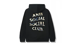 Anti Social Social Club (Japan Only) 4 Car Pile-Up Tonkotsu Logo Hoodie Black