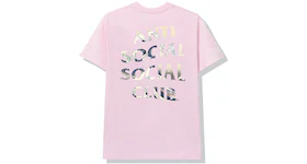 Anti Social Social Club (Japan Only) 4 Car Pile-Up Tonkotsu Logo Tee Pink