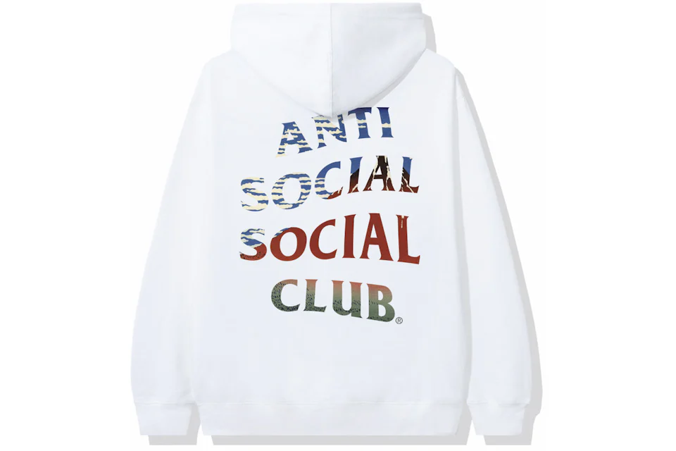 Anti Social Social Club (Japan Only) Ultra Light Hoodie White