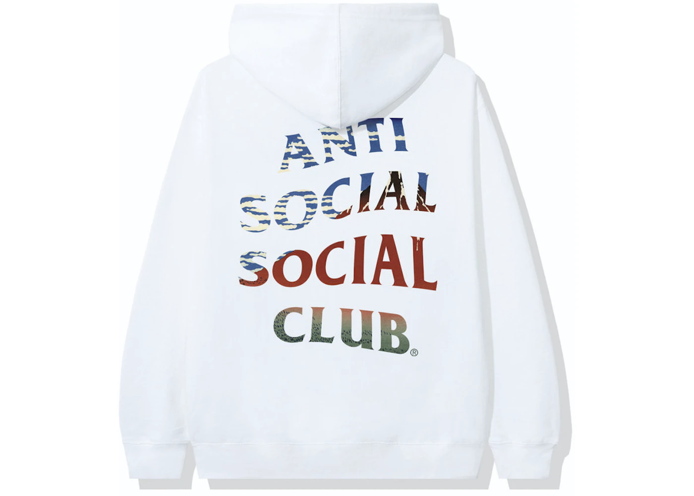Anti Social Social Club (Japan Only) Ultra Light Hoodie White Men's 
